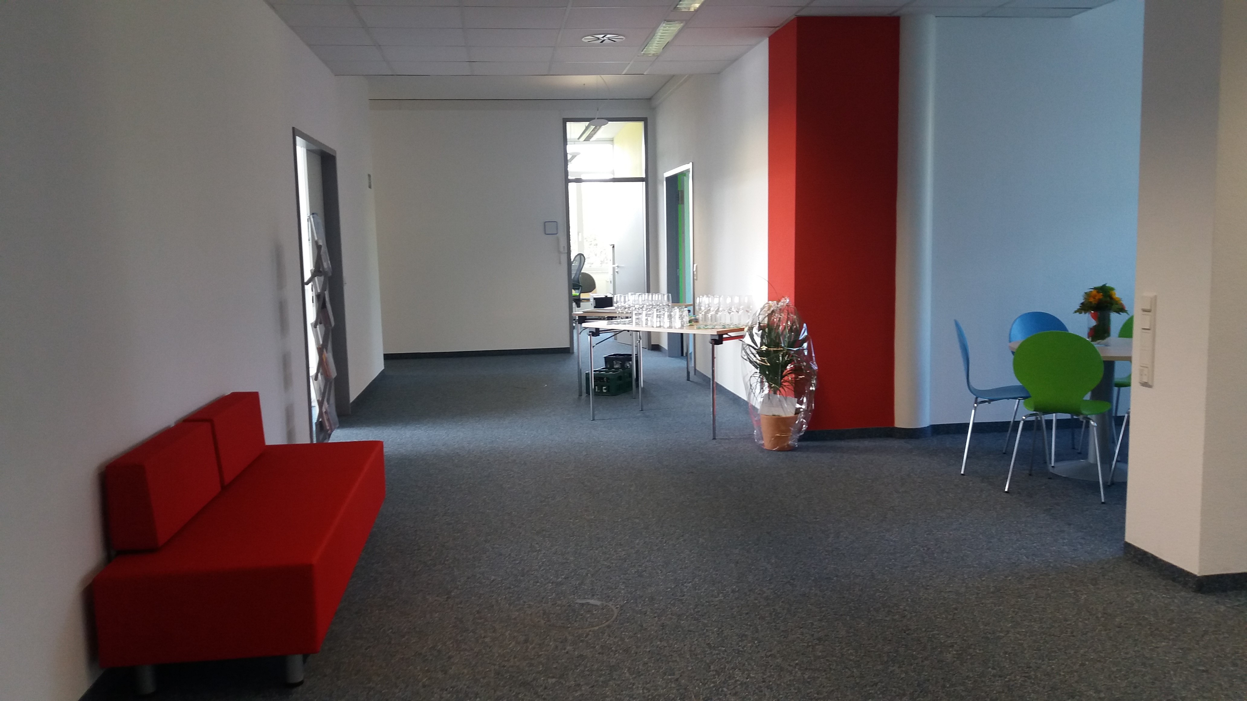 Die neuen Räumlichkeiten